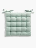 Cojín de Silla Algodón Gavema 40x40 Verde Claro