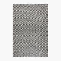 Alfombra Exterior Myrtos 200x300 Bco/Negro