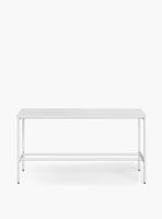 Mesa Oficina Cafetería Astro 160x90 Blanco/Blanco