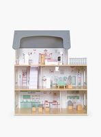 Casita de Muñecas Infantil de Madera Dana Multicolor