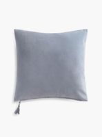 Funda Cojín Velur 60x60 Azul