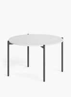 Mesa Oficina Reunión Astro 120D Blanco/Gris