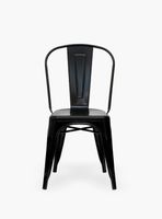 Silla Tolix Réplica Negro