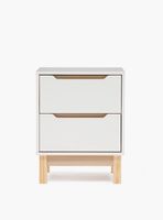 Velador Amanda Natura/Blanco