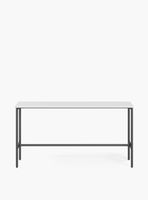 Mesa Oficina Cafetería Astro 160x60 Blanco/Gris