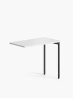 Escritorio Lateral Astro 50x90 Blanco/Gris