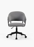Silla Home Office Stanford con ruedas Gris Oscuro
