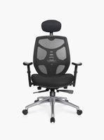 Silla Oficina Identity Base Aluminio con cabecero