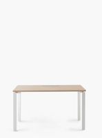 Escritorio Space 140x60 Natura/Blanco