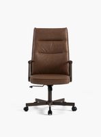 Silla Diseño Home Office Yale Alta Café