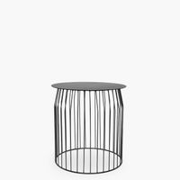 Mesa Lateral Wire DIAM 48 Negro