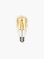 Ampolleta Led ST64 Vintage Luz Cálida 6W Vidrio