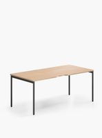 Escritorio Astro 160x75 Natura/Gris