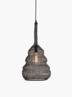 Lámpara de Colgar Patna Negro