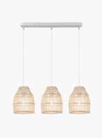 Lámpara de Colgar Sarah x3 Natural