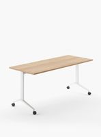 Escritorio Space Plegable 150x70 Natura/Blanco