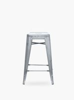 Taburete Medio 67 Tolix Plata