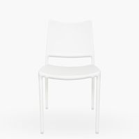 Silla plastico para exterior Todi Blanco