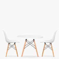 Pack Kids 1 Mesa 2 Sillas DSW Blanco
