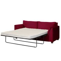 Sofá Cama Milan 2PL Tela Velvet Burdeo Con Asiento de Resortes Pocket