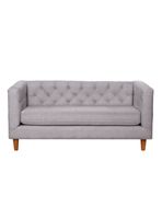 SOFA BRESCIA 2C LINO GRIS CLARO