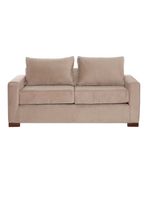 SOFA LIVORNO 2C TELA VELVET BEIGE