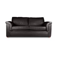 SOFA ANCONA 3C PU GRANO NEGRO