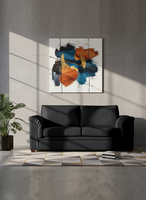 SOFA ANCONA 3C PU GRANO NEGRO