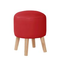 Pouf Nantes Pu Rojo