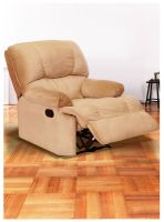 BERGERE PERUGIA RECLINABLE TELA VELVET BEIGE