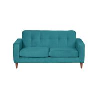 Sofa Salerno 2C Tela  Velvet  Turquesa