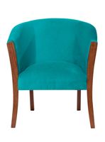 Sitial Dortmund  Tela Velvet Turquesa