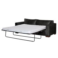 Sofa Cama Livorno 2Pl Cuero Kentucky Negro