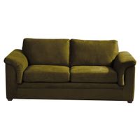 SOFA ANCONA 3C TELA  VELVET  VERDE