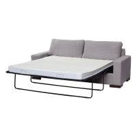 Sofa Cama Livorno 2Pl Lino Gris Claro