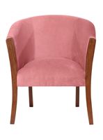 Sitial Dortmund  Tela Velvet Palo Rosa