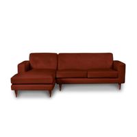SOFA CHAISELONG IZQ SALERNO PU CHOCOLATE