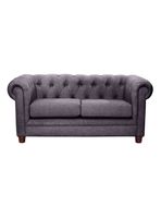 SOFA FLORENCIA 2C LINO GRIS OSCURO