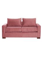 SOFA LIVORNO 2C TELA VELVET PALO ROSA
