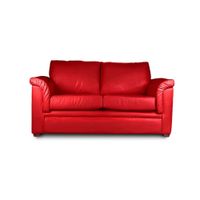 SOFA ANCONA 2C PU GRANO ROJO