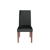 Silla Cadiz Tela Velvet Negro