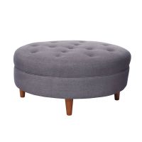 Pouf Paris Lino Gris Oscuro