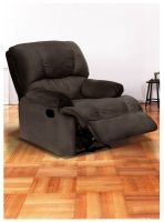 BERGERE PERUGIA RECLINABLE TELA VELVET NEGRO