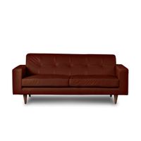 SOFA SALERNO 3C PU CHOCOLATE