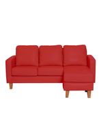 SECCIONAL VENECIA INTERCAMBIABLE PU ROJO