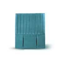 RESPALDO SORRENTO TELA TURQUESA 1 1/2 PZA