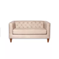 SOFA BRESCIA 2C CUERO KENTUCKY BEIGE