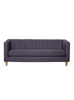 SOFA SORRENTO 3C LINO GRIS OSCURO
