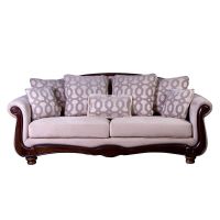 Sofa Catania 3C Tela Velvet Beige