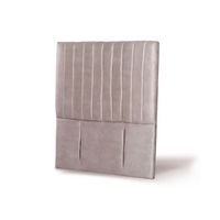 RESPALDO SORRENTO CUERO NEGRO 1 1/2 PZA